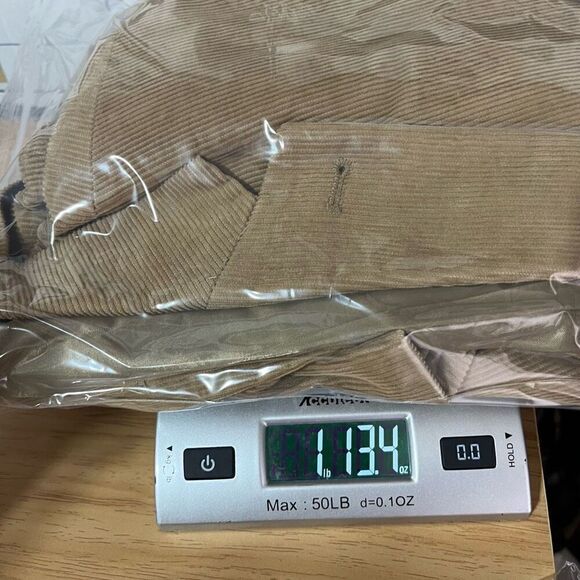 Alan Flusser Mens Corduroy blazer Size 42L Cotton Tan Brown Sport Coat - Picture 14 of 15